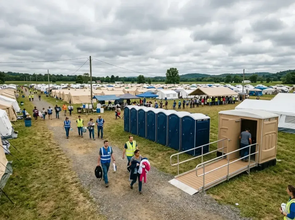 disaster-relief-camp-restrooms-010 — frequently asked questions, Dumpster & Portable Bathrooms Rental in Eagle Crest, OR